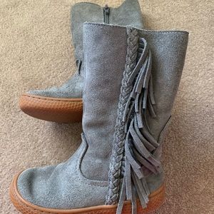 Livie & Luca Suede fringe boots